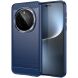 Захисний чохол UniCase Carbon для Honor Magic 7 Pro - Blue (380805L). Фото 1 з 8