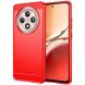 Защитный чехол UniCase Carbon для OPPO Reno 12 F/FS - Red (360120R). Фото 1 из 8