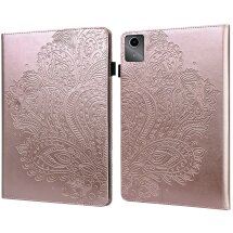Защитный чехол UniCase Flower для Lenovo Tab M11 (TB330) / Xiaoxin Pad 2024 - Rose Gold: фото 1 из 10