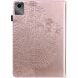 Захисний чохол UniCase Flower для Lenovo Tab M11 (TB330) / Xiaoxin Pad 2024 - Rose Gold (346331RG). Фото 2 з 10