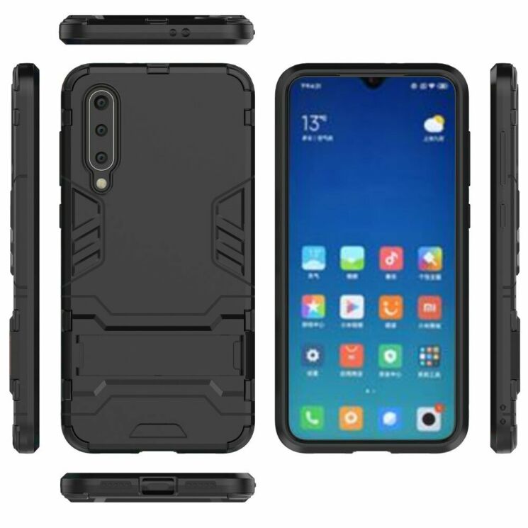 Захисний чохол UniCase Hybrid X для Xiaomi Mi 9 SE - Black: фото 7 з 11