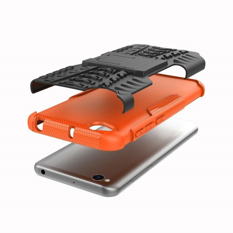 Захисний чохол UniCase Hybrid X для Xiaomi Redmi Go - Orange: фото 6 з 8