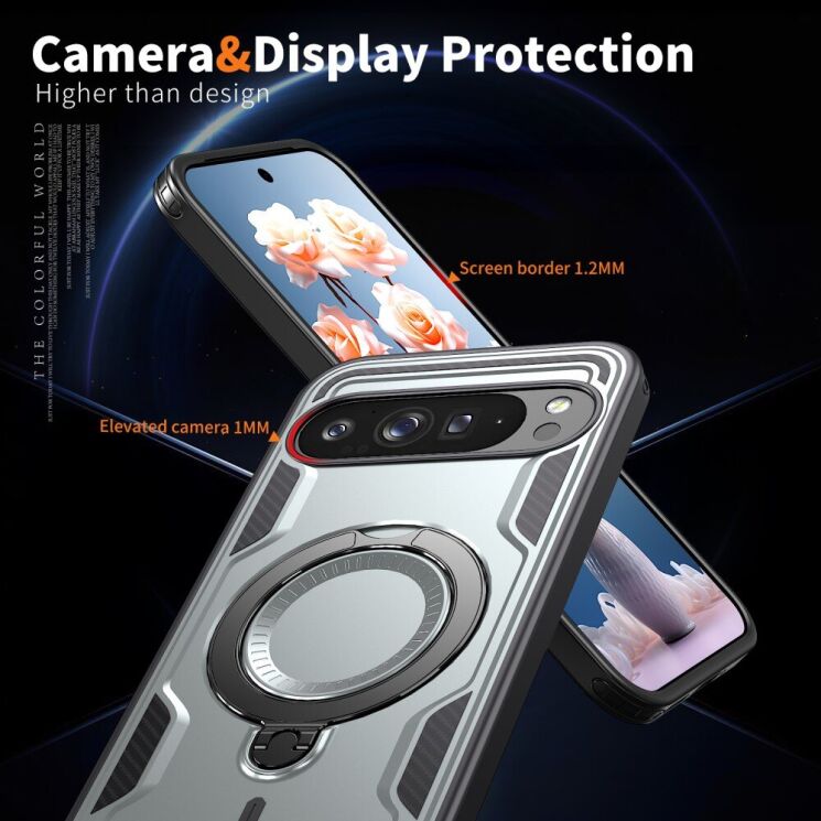 Защитный чехол UniCase Lander Armor для Google Pixel 9 / 9 Pro - Olive Green: фото 5 из 6