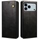 Захисний чохол UniCase Leather Wallet для Apple iPhone 17 Pro - Black (387358B). Фото 1 з 6