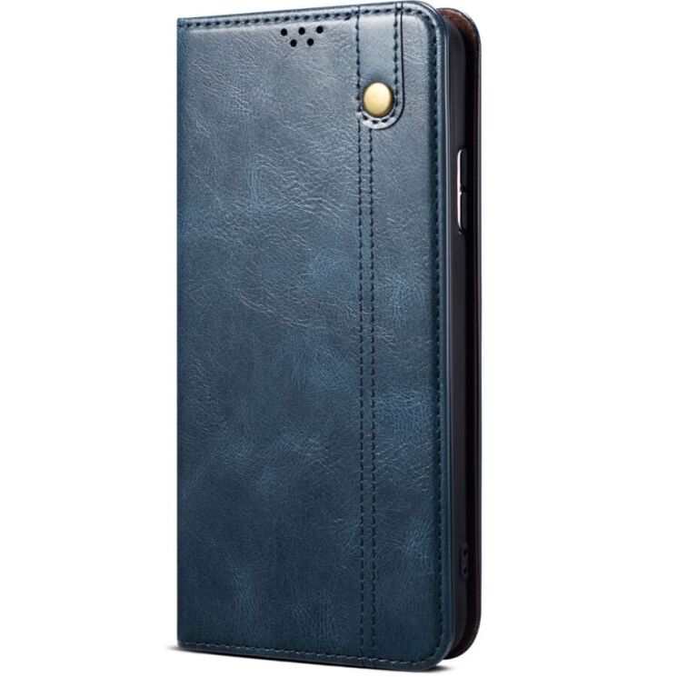 Защитный чехол UniCase Leather Wallet для Samsung Galaxy A16 (A165) - Blue: фото 5 из 7