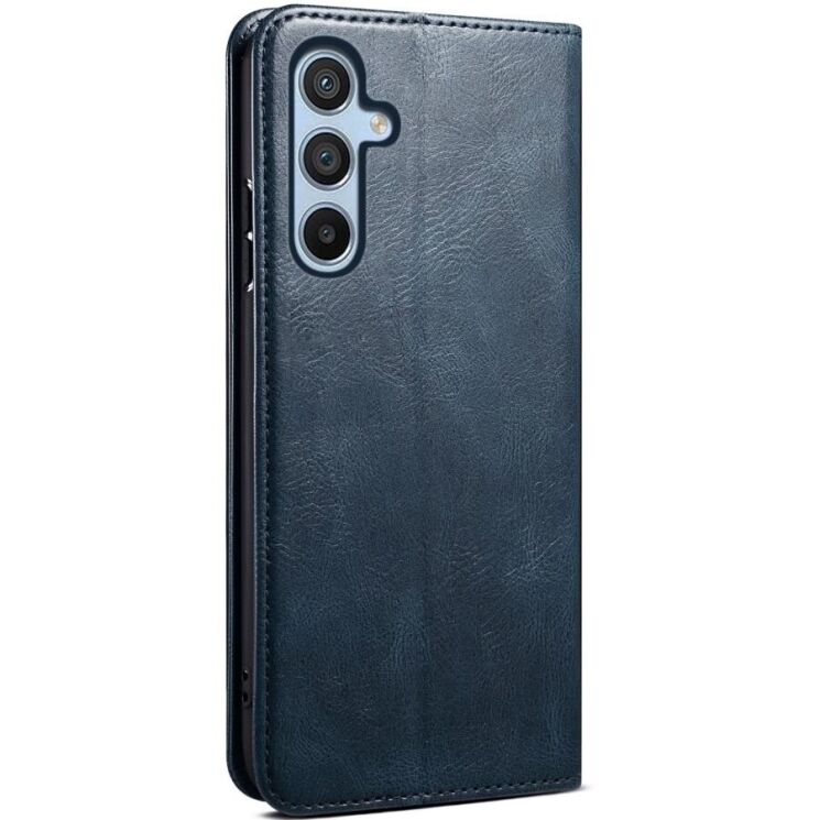 Защитный чехол UniCase Leather Wallet для Samsung Galaxy A16 (A165) - Blue: фото 6 из 7