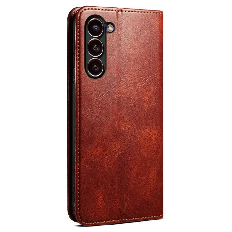 Защитный чехол UniCase Leather Wallet для Samsung Galaxy S23 Plus - Brown: фото 8 из 8