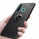 Захисний чохол UniCase Magnetic Ring для Realme 5 Pro - All Black (248507B). Фото 6 з 12