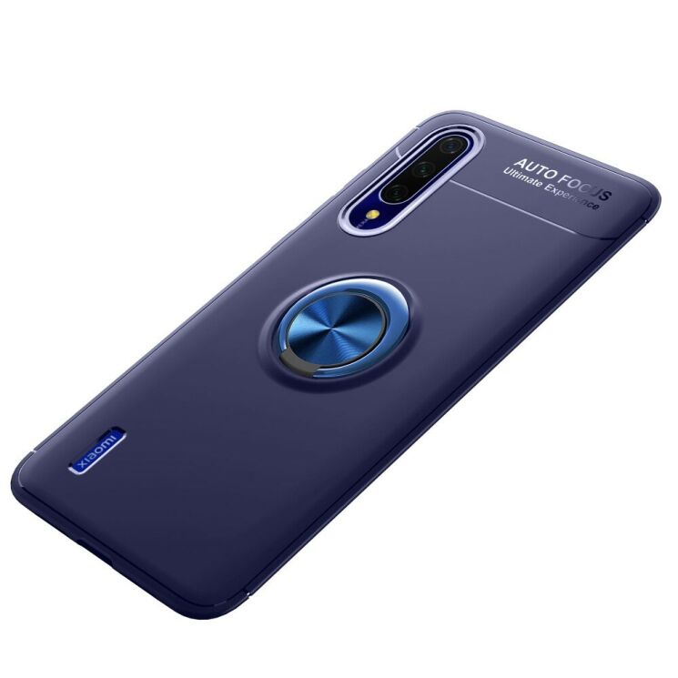Чохол з магнітним кільцем UniCase Magnetic Ring для Xiaomi Mi 9 Lite / Mi CC9 - Blue: фото 2 з 14