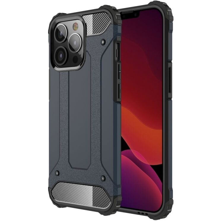 Защитный чехол UniCase Rugged Guard для Apple iPhone 13 Pro - Dark Blue: фото 1 из 7