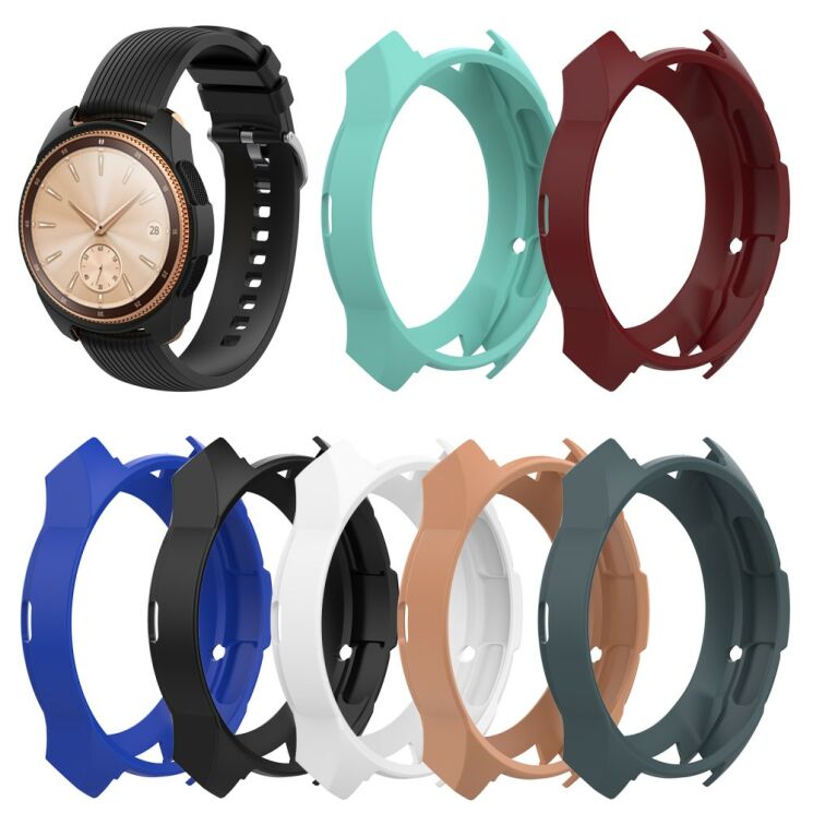 Защитный чехол UniCase Silicone Cover для Samsung Galaxy Watch 42mm - Baby Blue: фото 6 из 7
