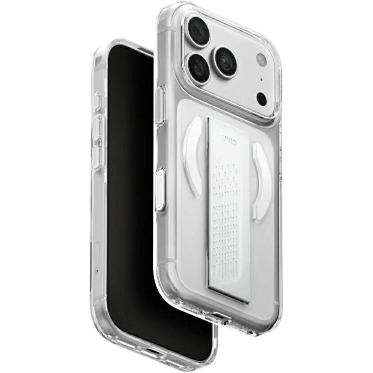 Защитный чехол UNIQ Heldro Air MagClick для iPhone 18 Pro (UNIQ-IP6.3P(2026)-HELAMLCLR) - Transparent: фото 1 из 10