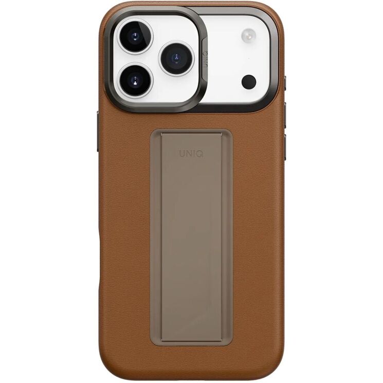 Защитный чехол UNIQ Heldro Pro MagClick для iPhone 17 Pro Max (UNIQ-IP6.9P(2025)-HELPMCML) - Caramel: фото 2 из 10