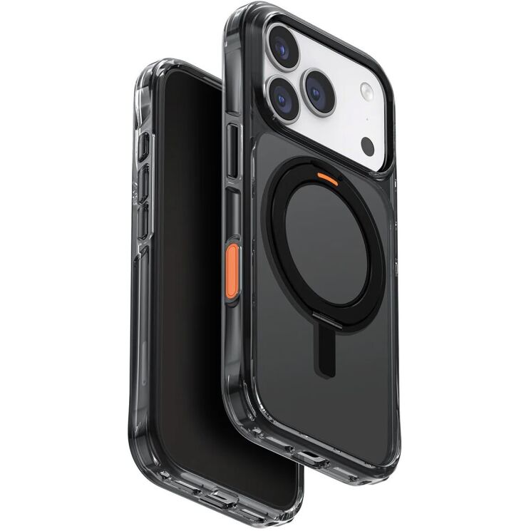 Захисний чохол UNIQ Swivix для iPhone 17 Pro (UNIQ-IP6.3P(2025)-SWVCBLK) - Black (422723B) Захисний чохол UNIQ Swivix для iPhone 17 Pro (UNIQ-IP6.3P(2025)-SWVCBLK) - Black: фото 1 з 8