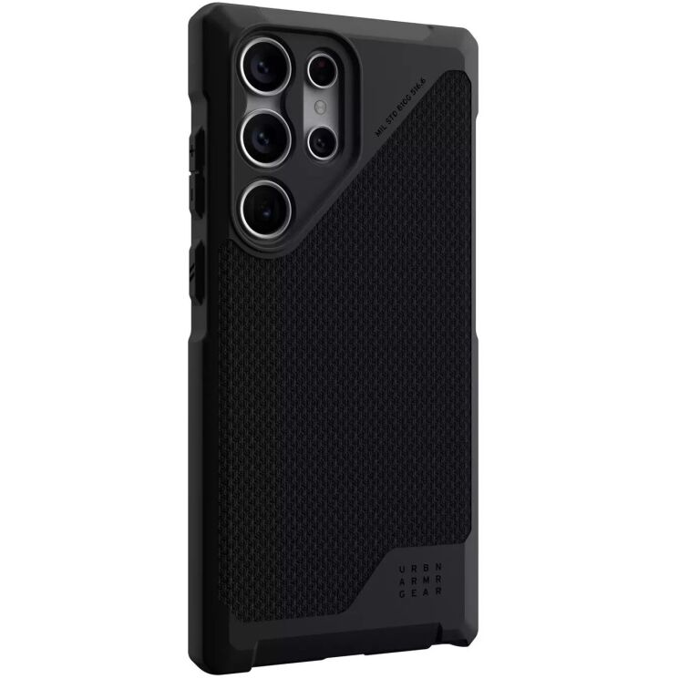 Захисний чохол URBAN ARMOR GEAR (UAG) Metropolis LT Series для Samsung Galaxy S23 Ultra (S918) - Kevlar Black: фото 3 з 9
