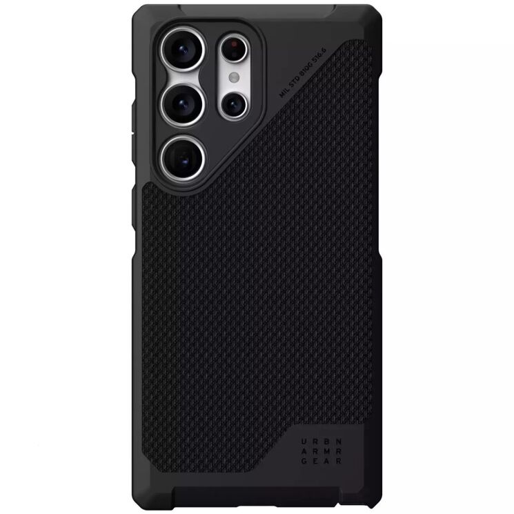 Захисний чохол URBAN ARMOR GEAR (UAG) Metropolis LT Series для Samsung Galaxy S23 Ultra (S918) - Kevlar Black: фото 1 з 9