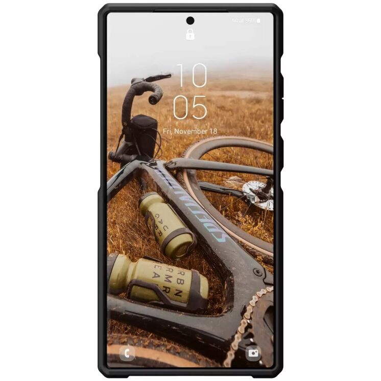 Захисний чохол URBAN ARMOR GEAR (UAG) Metropolis LT Series для Samsung Galaxy S23 Ultra (S918) - Kevlar Black: фото 4 з 9