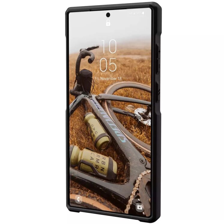 Захисний чохол URBAN ARMOR GEAR (UAG) Metropolis LT Series для Samsung Galaxy S23 Ultra (S918) - Kevlar Black: фото 5 з 9