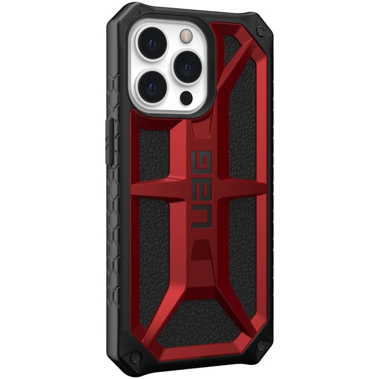 Защитный чехол URBAN ARMOR GEAR (UAG) Monarch для Apple iPhone 13 Pro - Crimson: фото 1 из 8