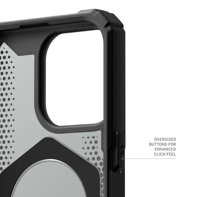 Защитный чехол URBAN ARMOR GEAR (UAG) Plasma XTE для Apple iPhone 15 Pro (114442114097) - Black / Orange: фото 17 из 17