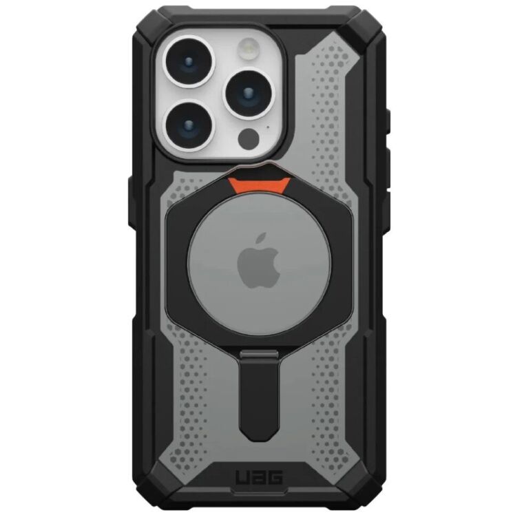 Защитный чехол URBAN ARMOR GEAR (UAG) Plasma XTE для Apple iPhone 15 Pro (114442114097) - Black / Orange: фото 1 из 17