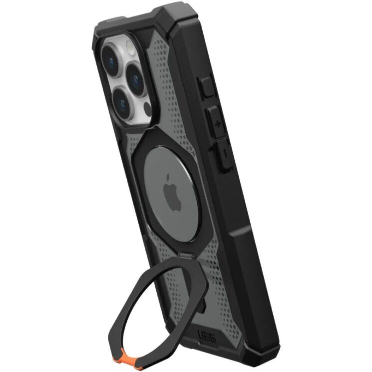 Защитный чехол URBAN ARMOR GEAR (UAG) Plasma XTE для Apple iPhone 15 Pro (114442114097) - Black / Orange: фото 3 из 17