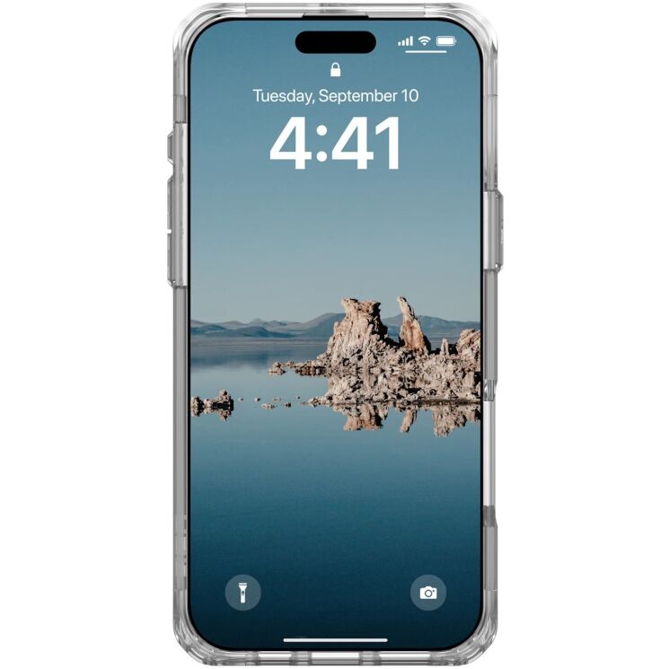 Защитный чехол URBAN ARMOR GEAR (UAG) Plyo MagSafe LE для Apple iPhone 16 Pro Max (11448111404G) - Black / Clear: фото 4 из 9