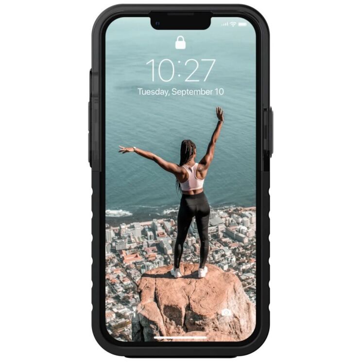 Защитный чехол URBAN ARMOR GEAR (UAG) [U] Dip для Apple iPhone 13 (11317U314040) - Black: фото 6 из 10