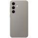 Защитный чехол Vegan Leather Case для Samsung Galaxy S24 (S921) GP-FPS921HCAAW - Taupe (347142A). Фото 1 из 5