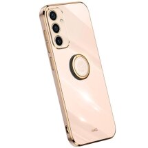 Защитный чехол XINLI Porcelain Ring для Samsung Galaxy A36 (A366) - Pink: фото 1 из 6