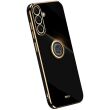 Защитный чехол XINLI Porcelain Ring для Samsung Galaxy A37 (A376) - Black (410912B)