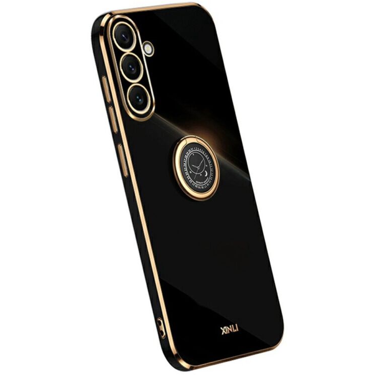 Защитный чехол XINLI Porcelain Ring для Samsung Galaxy A37 (A376) - Black: фото 1 из 6
