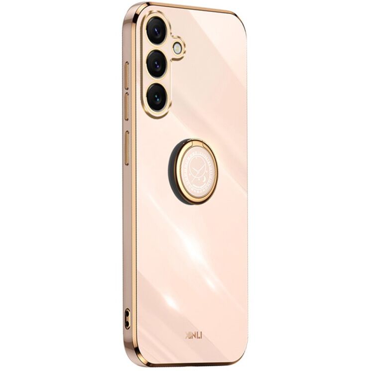Защитный чехол XINLI Porcelain Ring для Samsung Galaxy S26 Plus (S947) - Pink: фото 1 из 7