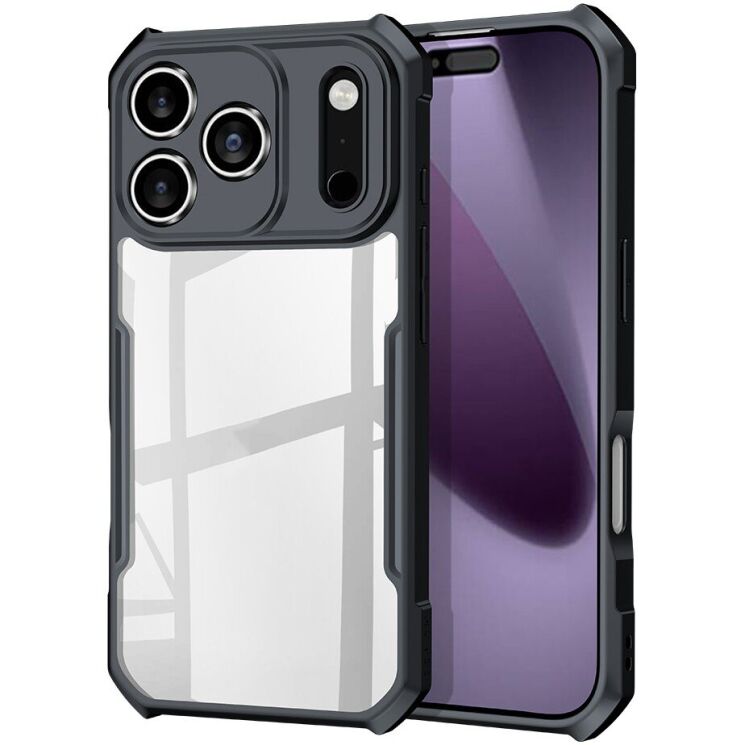 Защитный чехол XUNDD Rugged Case для Apple iPhone 17 Pro Max - Black: фото 1 из 7