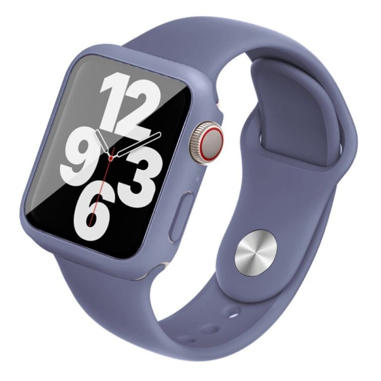 Захисний комплект IMAK Watch Strap + Case для Apple Watch 40 mm - Baby Blue (251852TT) Захисний комплект IMAK Watch Strap + Case для Apple Watch 40 mm - Baby Blue: фото 3 з 14