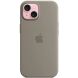 Оригинальный чехол Silicone Case with MagSafe для Apple iPhone 15 (MT0Q3) - Clay (339991Z). Фото 2 из 5