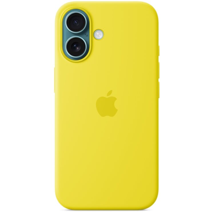 Оригінальний чохол Silicone Case with MagSafe для iPhone 16 (MYY73) - Star Fruit: фото 3 з 6