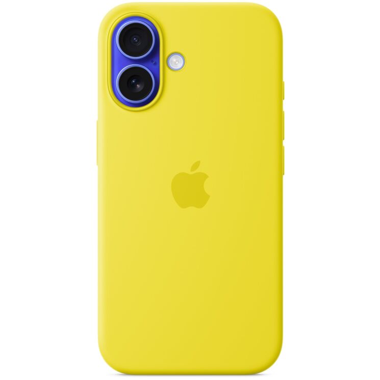 Оригінальний чохол Silicone Case with MagSafe для iPhone 16 (MYY73) - Star Fruit: фото 2 з 6