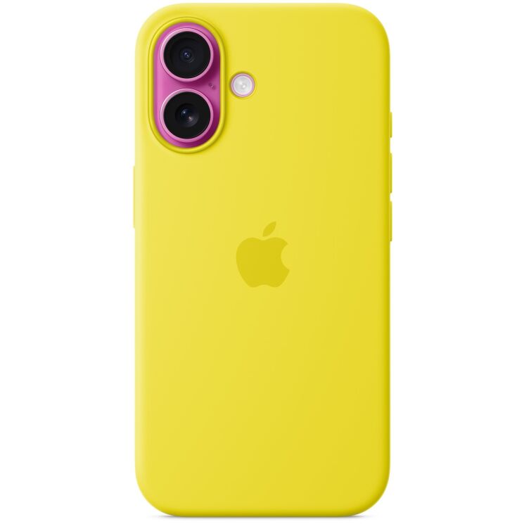 Оригінальний чохол Silicone Case with MagSafe для iPhone 16 (MYY73) - Star Fruit: фото 4 з 6