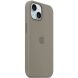 Оригинальный чехол Silicone Case with MagSafe для Apple iPhone 15 (MT0Q3) - Clay (339991Z). Фото 4 из 5