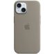 Оригинальный чехол Silicone Case with MagSafe для Apple iPhone 15 (MT0Q3) - Clay (339991Z). Фото 1 из 5