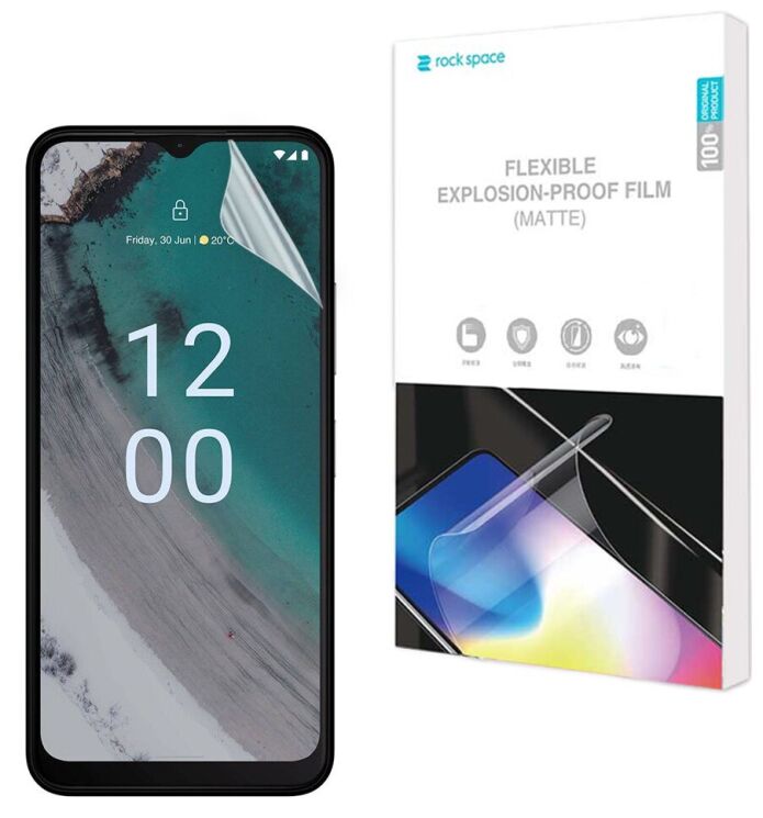 Антиблікова плівка на екран RockSpace Explosion-Proof Matte для Nokia C32: фото 1 з 8