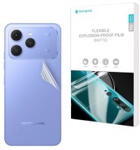 Антибликовая пленка на заднюю панель RockSpace Explosion-Proof Matte для TECNO Spark 40: фото 1 из 9
