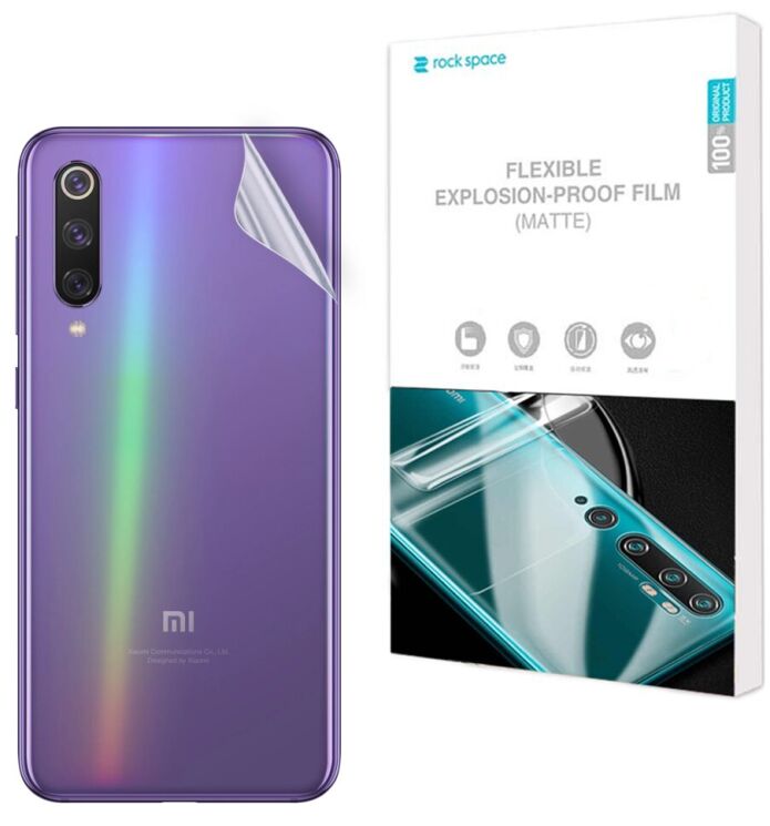 Антиблікова плівка на задню панель RockSpace Explosion-Proof Matte для Xiaomi Mi 9 SE: фото 1 з 10