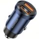 Автомобільний зарядний пристрій ESSAGER Gyroscope 30W (2USB) ECC2A-TL03 - Blue (923308L). Фото 1 з 2