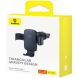 Автомобильный держатель Baseus Metal Age III Gravity Car Mount (Air Outlet Version) C40467600 - Black (982715B). Фото 6 из 23