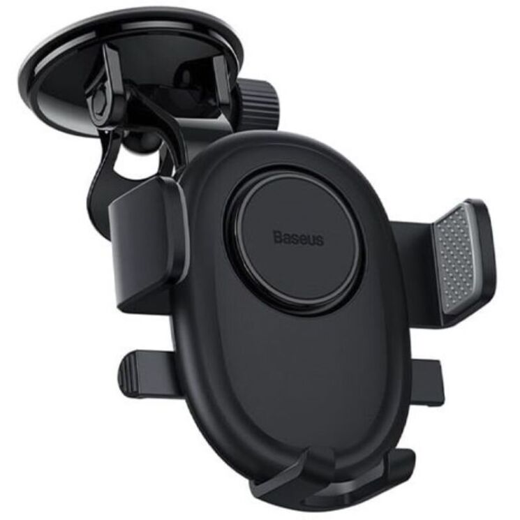 Автомобільний тримач Baseus UltraControl Lite (C40351700111-00) - Black: фото 1 з 24