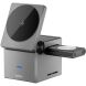 Бездротовий зарядний пристрій WIWU Wi-W030 Planeta Trio 3 in 1 (15W) - Gray (958279H). Фото 1 з 6