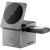 Бездротовий зарядний пристрій WIWU Wi-W030 Planeta Trio 3 in 1 (15W) - Gray: фото 1 з 6