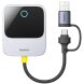 Беспроводной автомобильный адаптер Baseus PrimeTrip (Wireless Apple CarPlay) C10745100813-00 - Grey (362202H). Фото 1 из 18